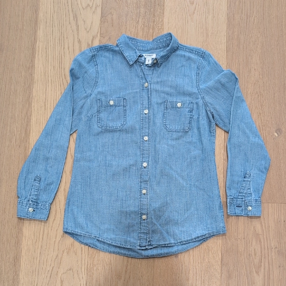 Old Navy Light Blue Button Down Shirt
